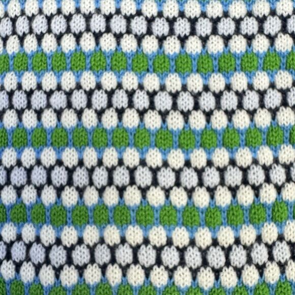 J.Crew Button Up Polo Midi Dress XS Blue Green Collared Wool Slits Tennis Preppy - Picture 2 of 9